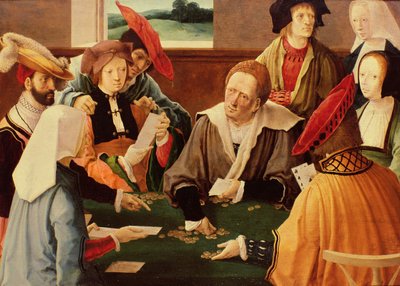 Die Kartenspieler von Lucas van Leyden